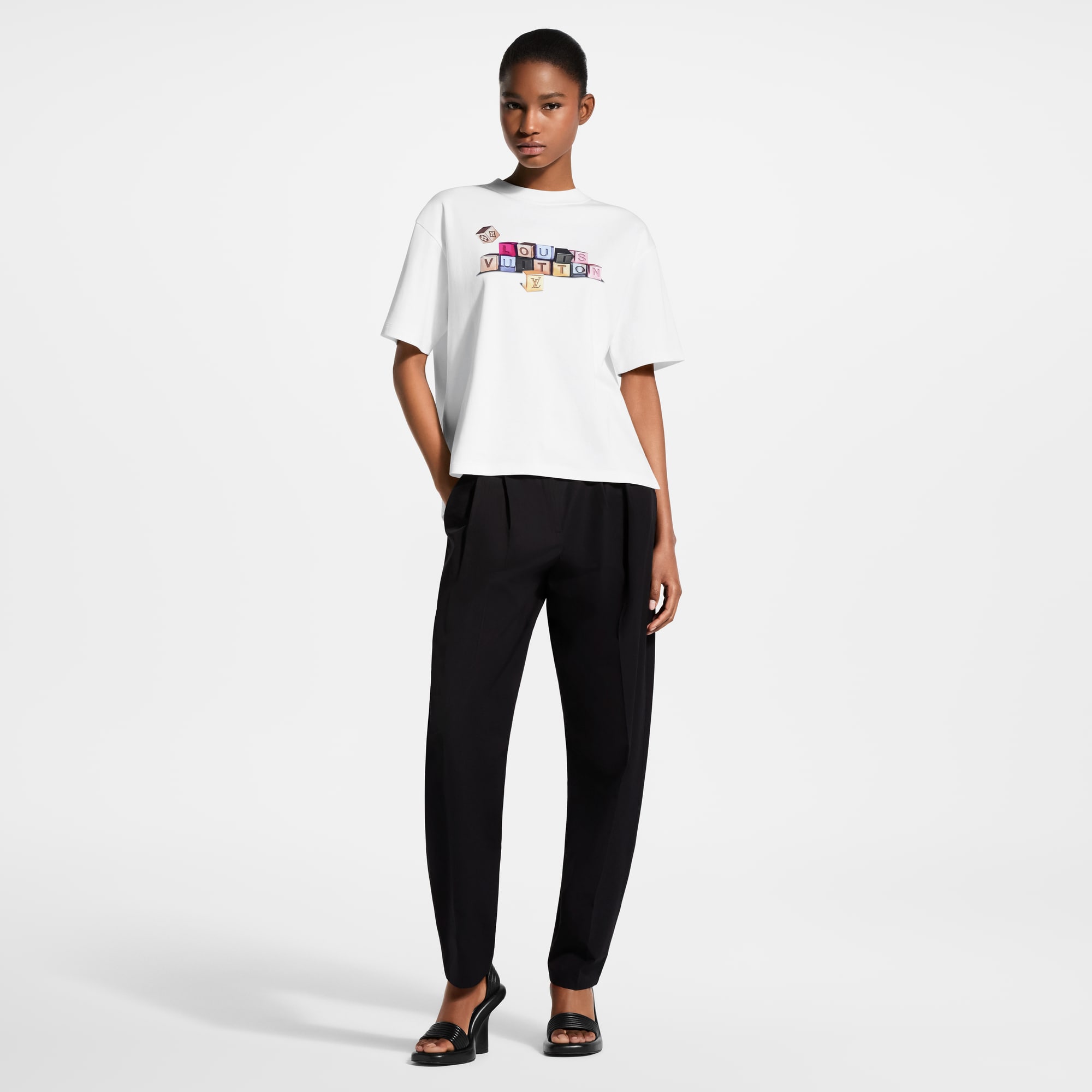 シグネチャーブロックTシャツ ｜ルイ・ヴィトン 公式サイト - 1AKEOJ